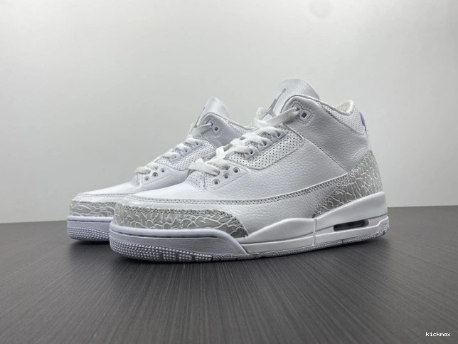 Rep MAX 3 PS Retro 429487-111 Jordan Air 'Triple White' 0822